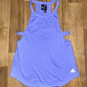 Adidas purple tank
